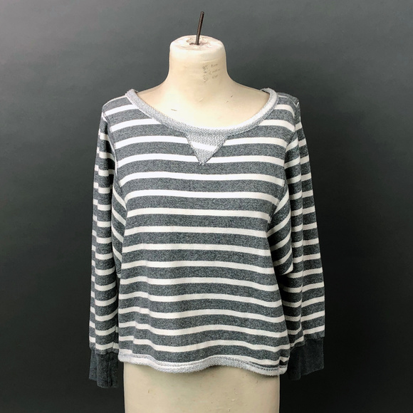 Kut from the Kloth Sweaters - Kut From the Kloth Cotton Striped Pullover L EUC